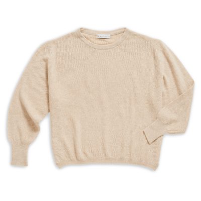 Round Neck Long Sleeves Oversize Lazy Jumper