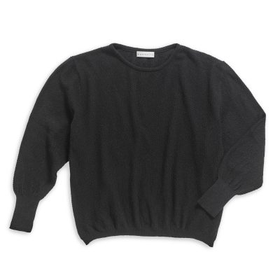 Round Neck Long Sleeves Oversize Lazy Jumper