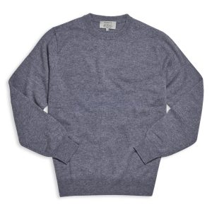 R Neck Long Sleeves Jumper