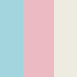 Blue & Pink & Cream